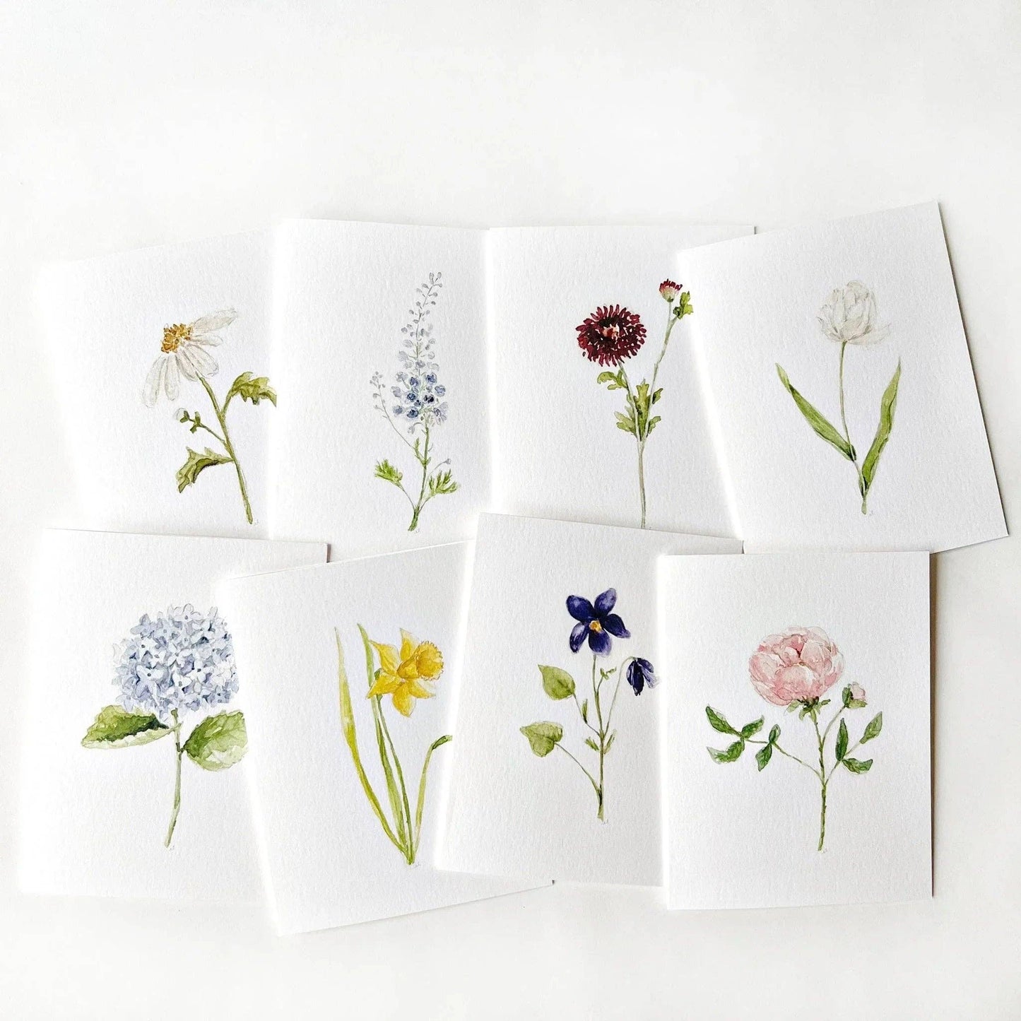 Garden flowers assorted notecard set - Dear John