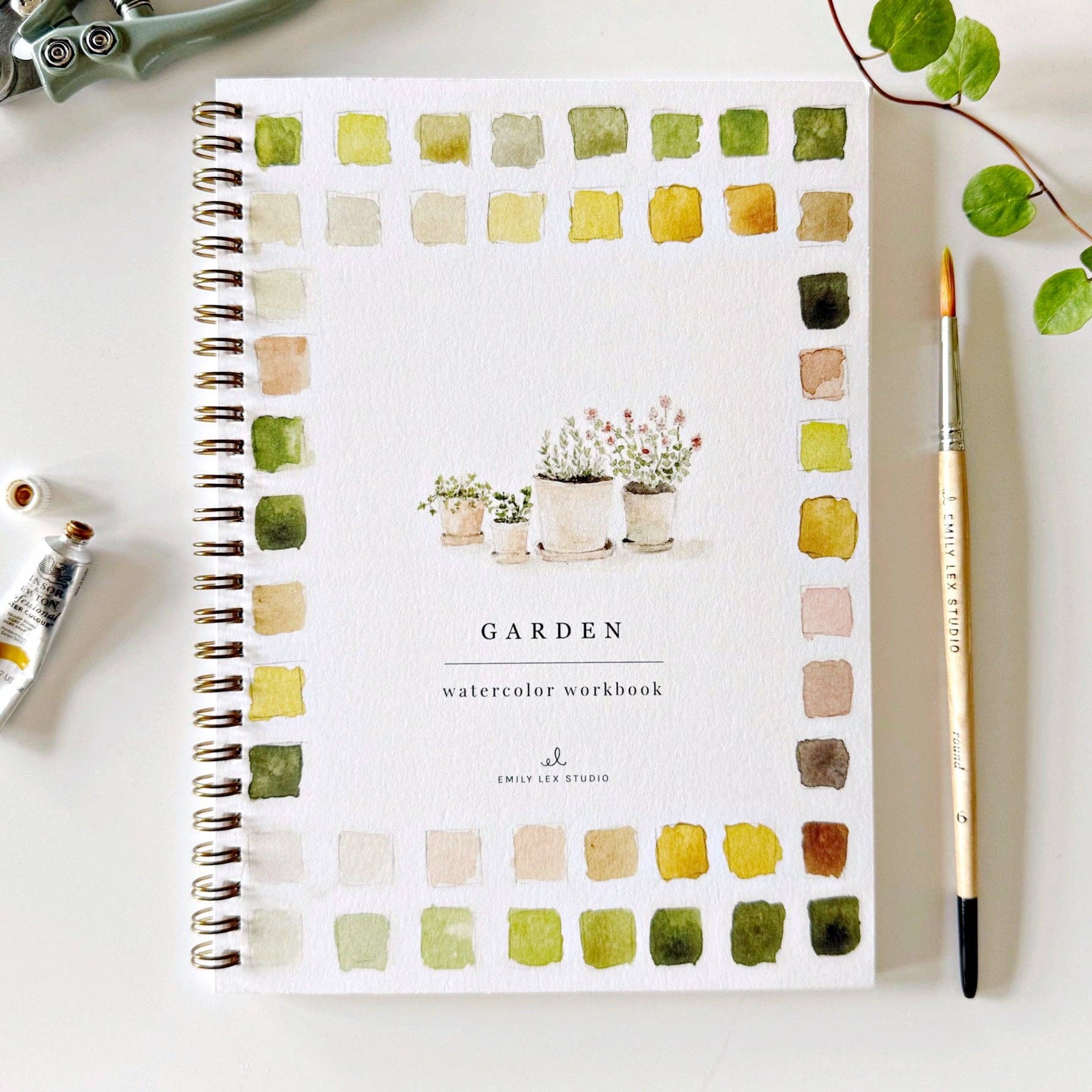 Garden watercolor workbook - Dear John