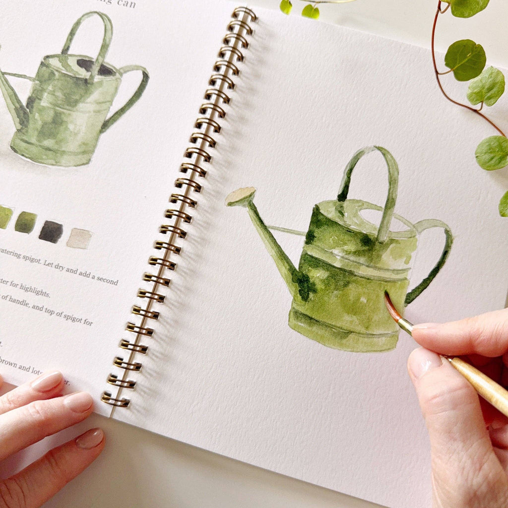 Garden watercolor workbook - Dear John