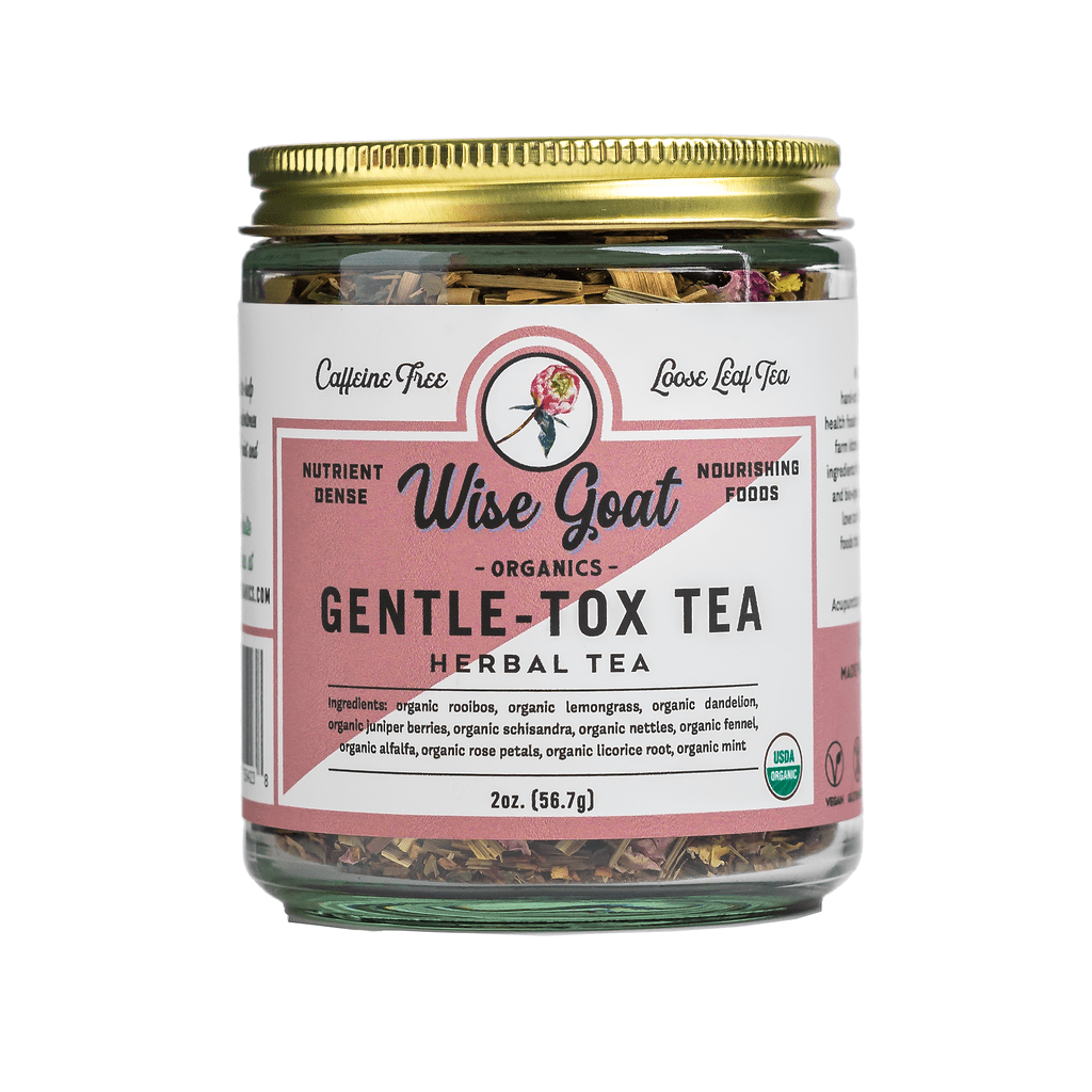 Gentle Detox Herbal Tea — Caffeine - Free Botanical Blend - Dear John