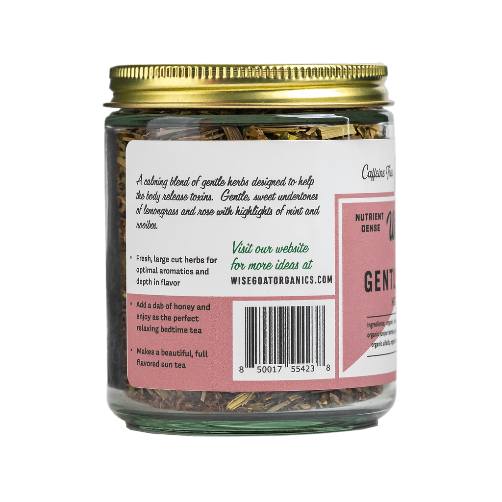 Gentle Detox Herbal Tea — Caffeine - Free Botanical Blend - Dear John