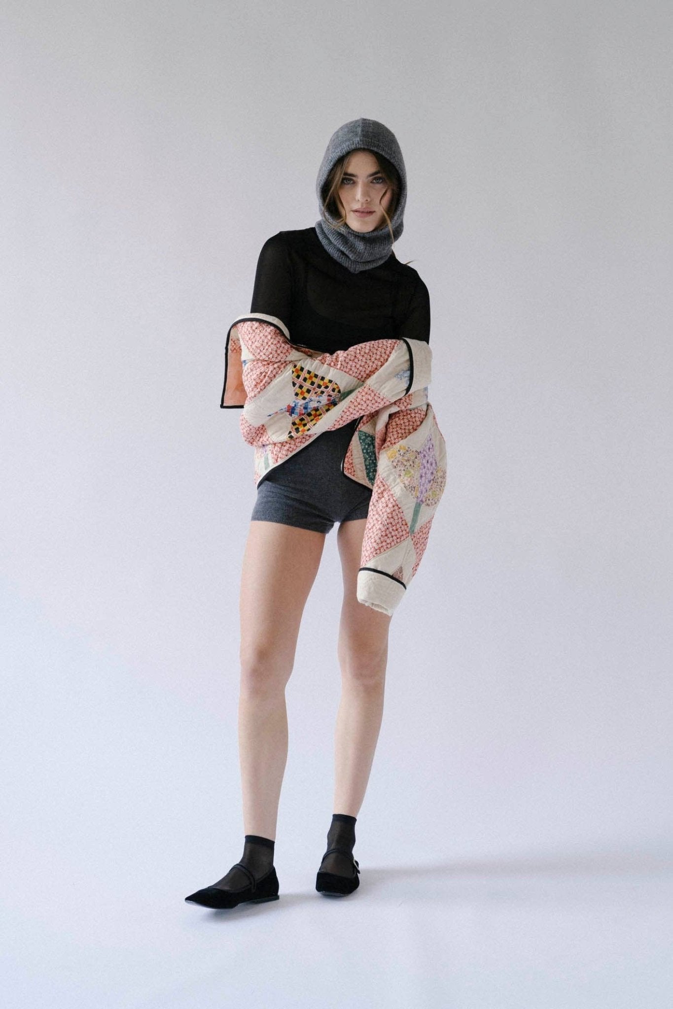 GOAT Vintage - +REwork Cropped Quilt Jacket - Dear John