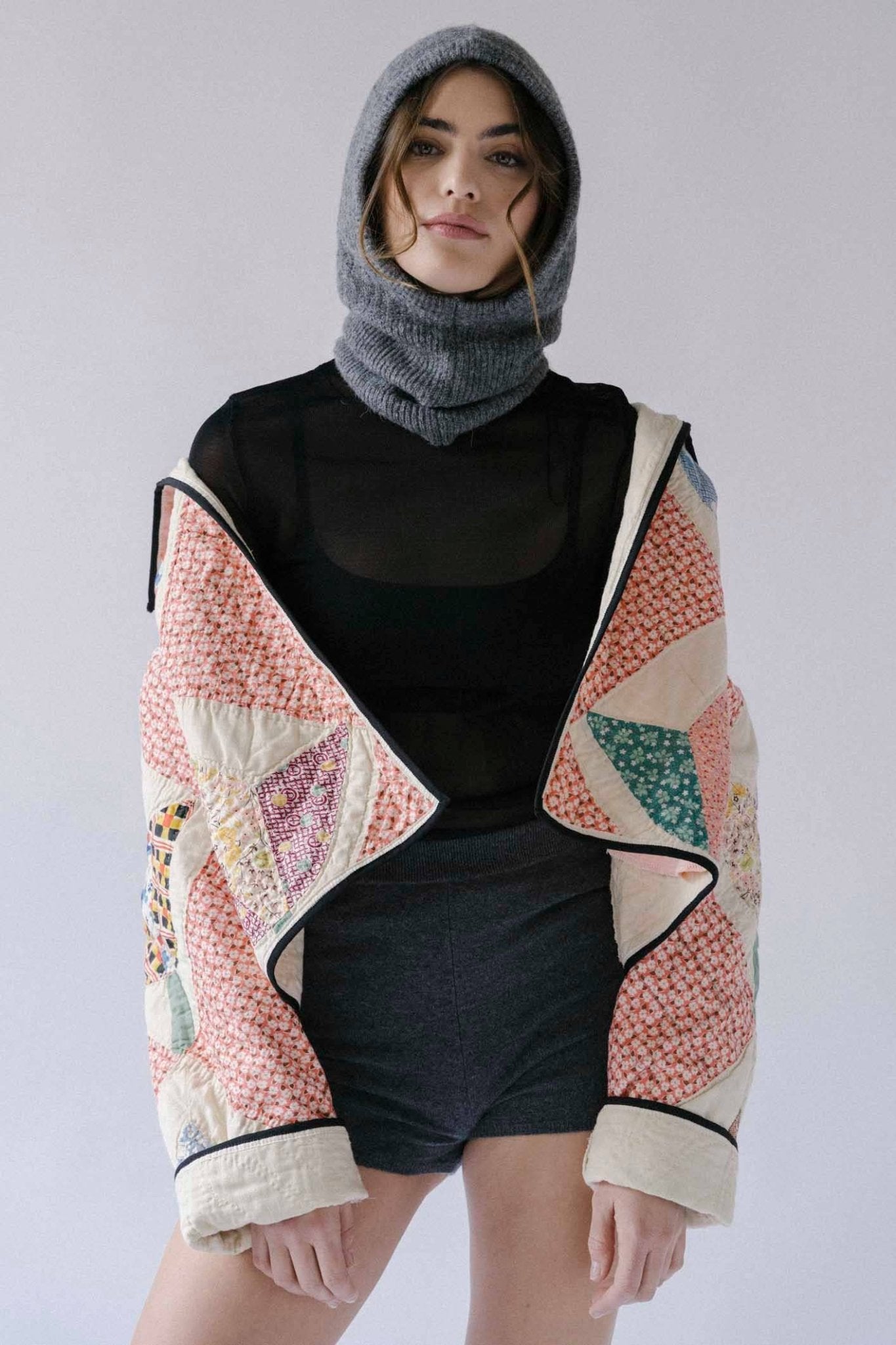 GOAT Vintage - +REwork Cropped Quilt Jacket - Dear John