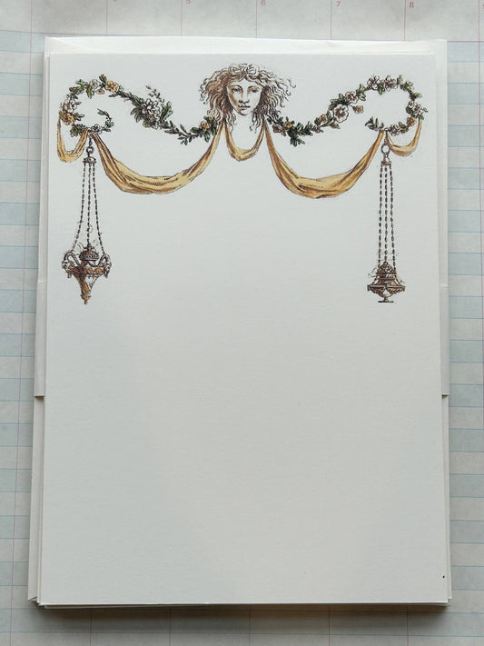 Goddess Laurel Stationery Set - Dear John