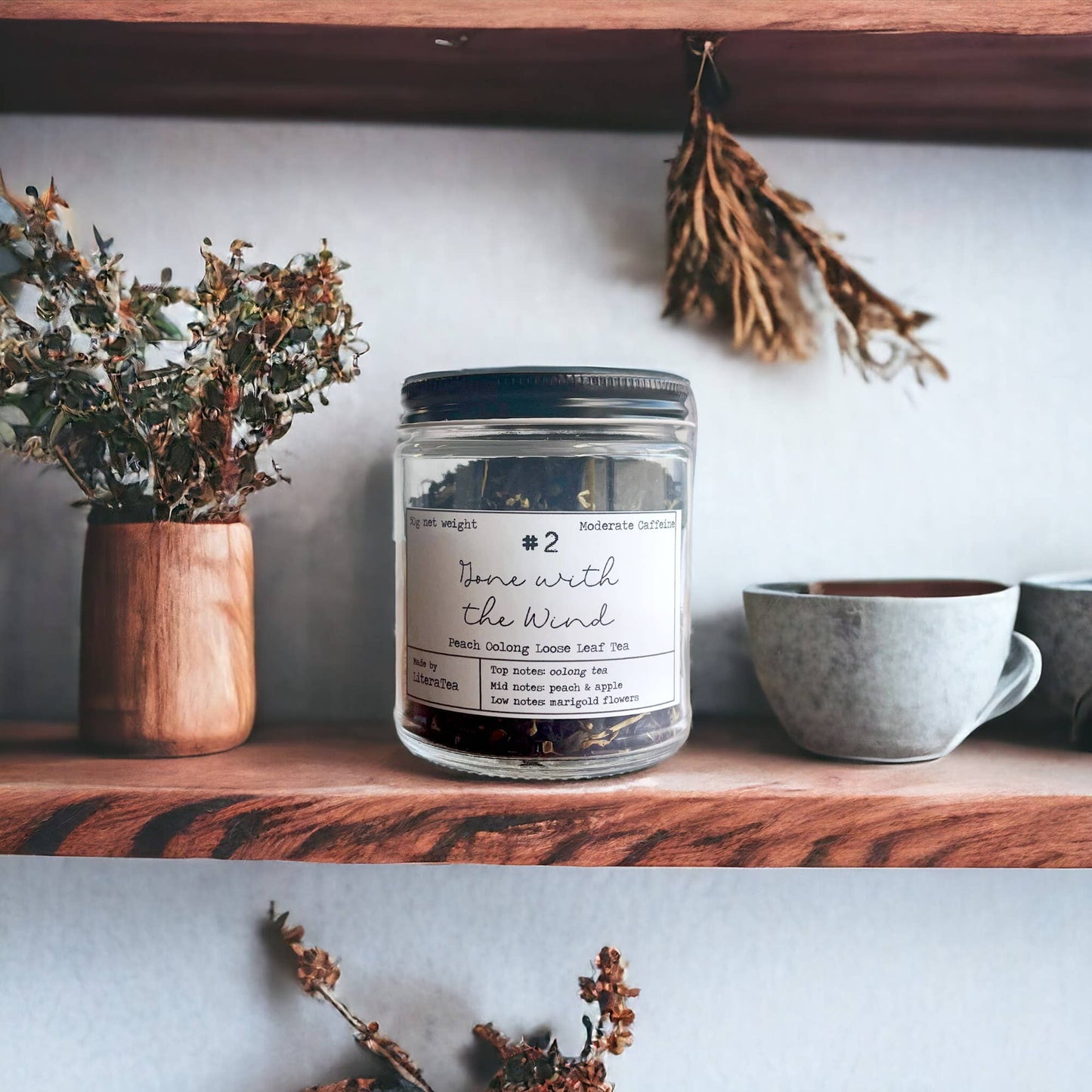 Gone with the Wind Peach Oolong Loose Leaf Tea Apothecary - Dear John