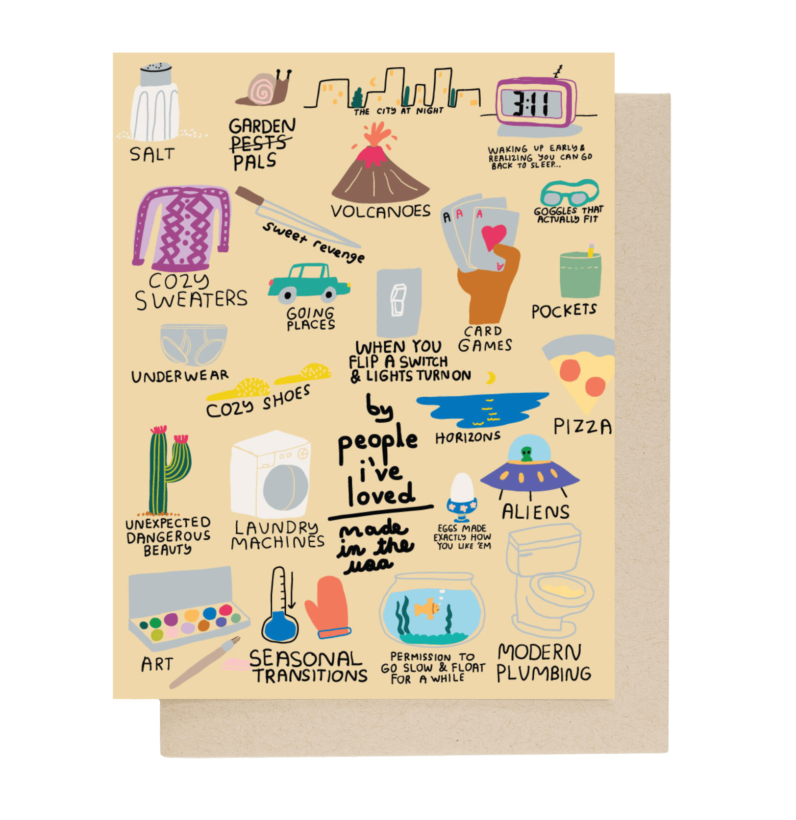 Good Things for the New Year Card - Case Pack of 6 Cards - Dear John