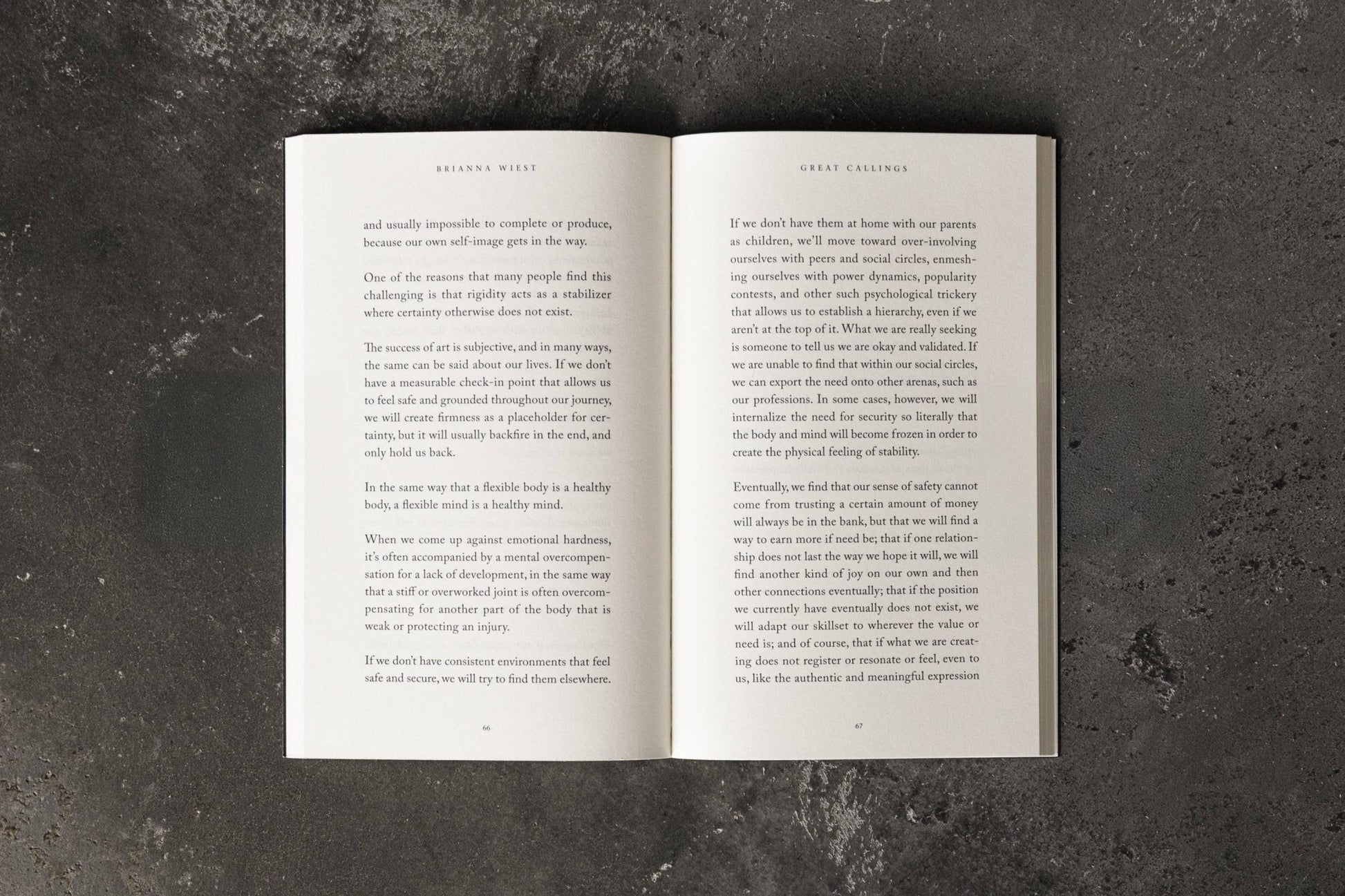Great Callings - book - Dear John