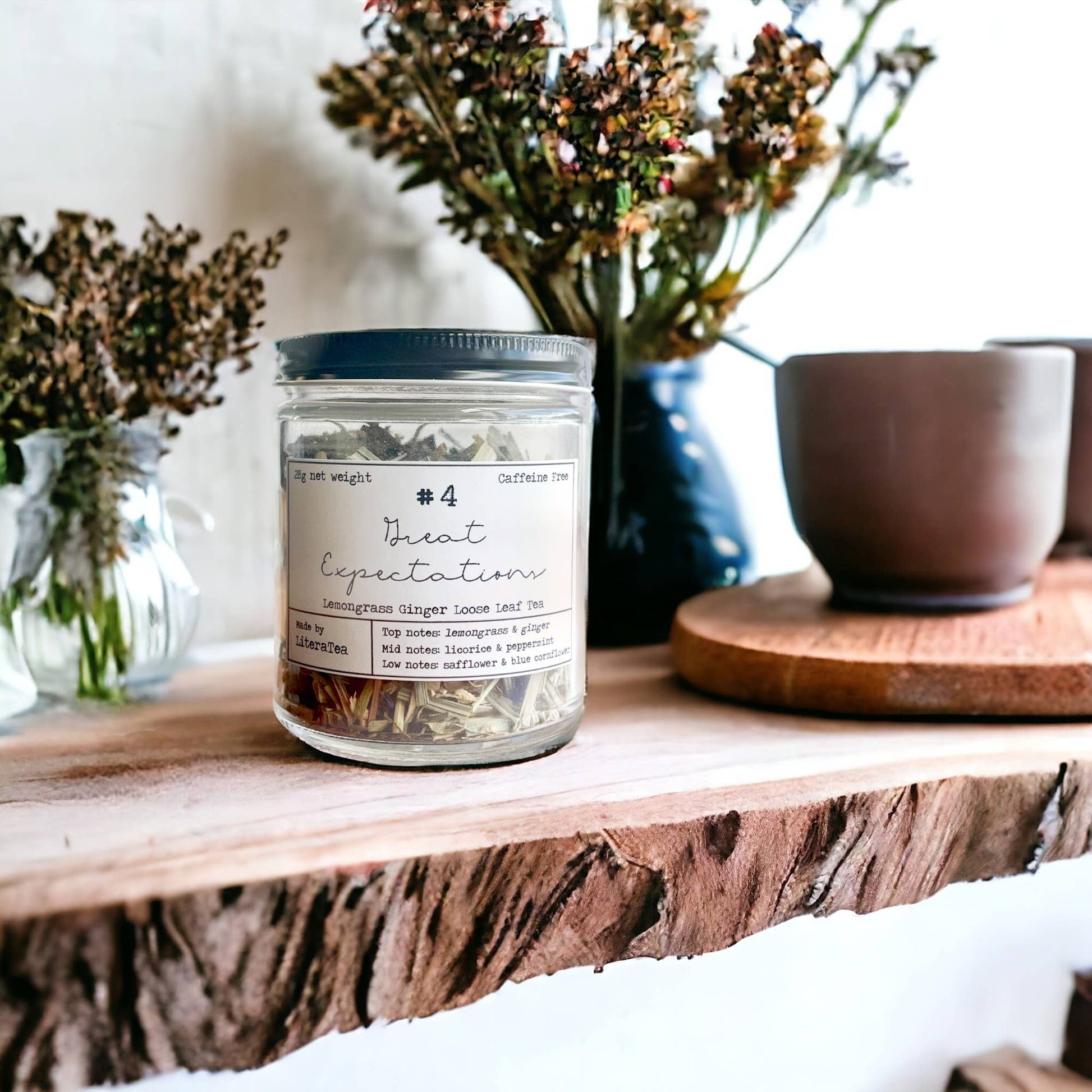 Great Expectations Lemongrass Ginger Loose Leaf Tea - Dear John