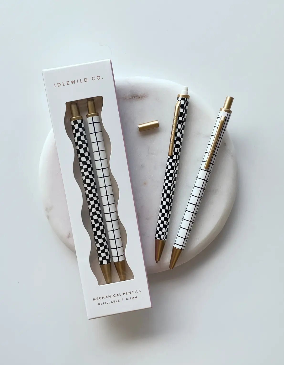 GRID & CHECKS MECHANICAL PENCILS - Dear John