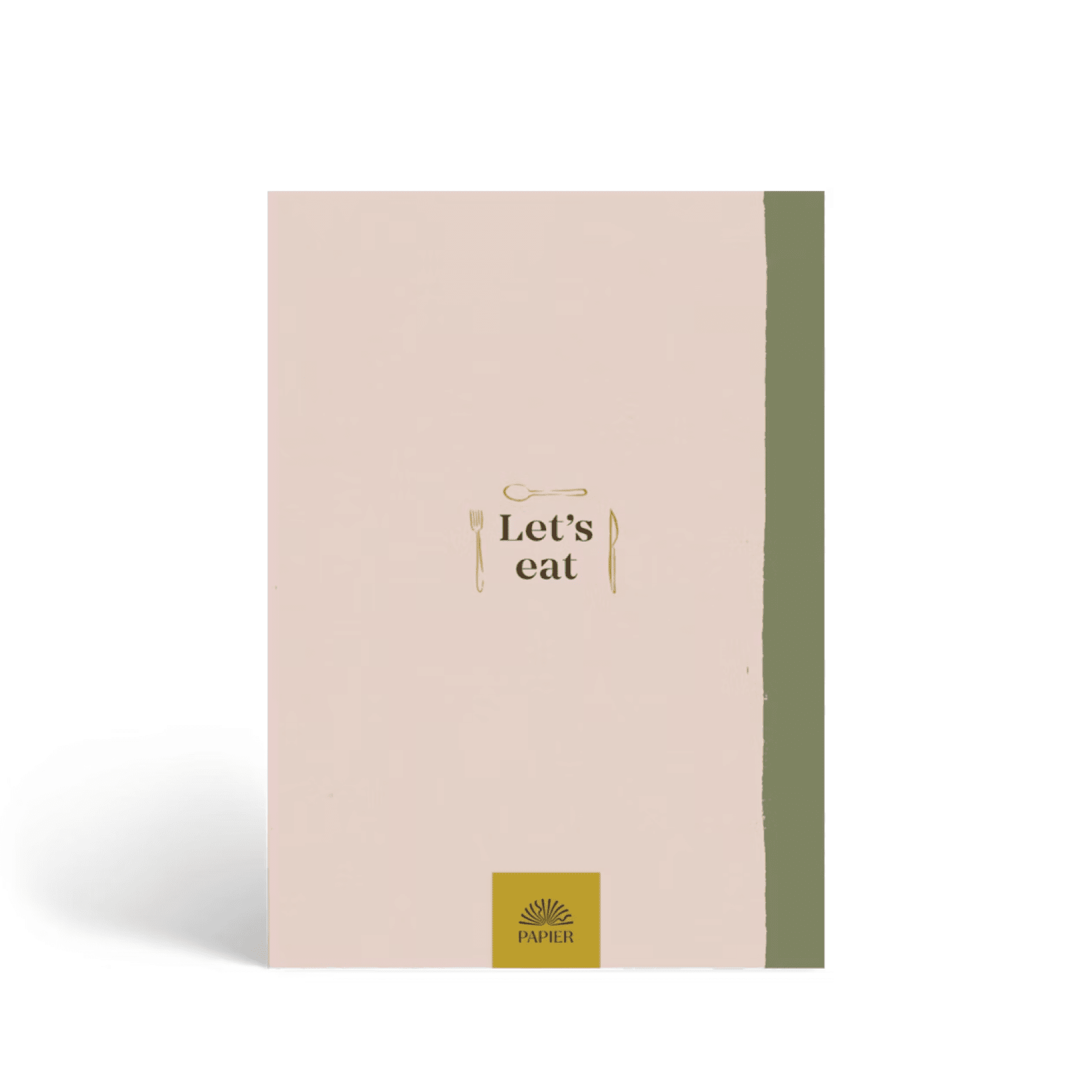 Guided Recipe Journal, A5 Hardcover - Vegetable Medley - Dear John