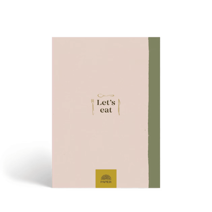 Guided Recipe Journal, A5 Hardcover - Vegetable Medley - Dear John
