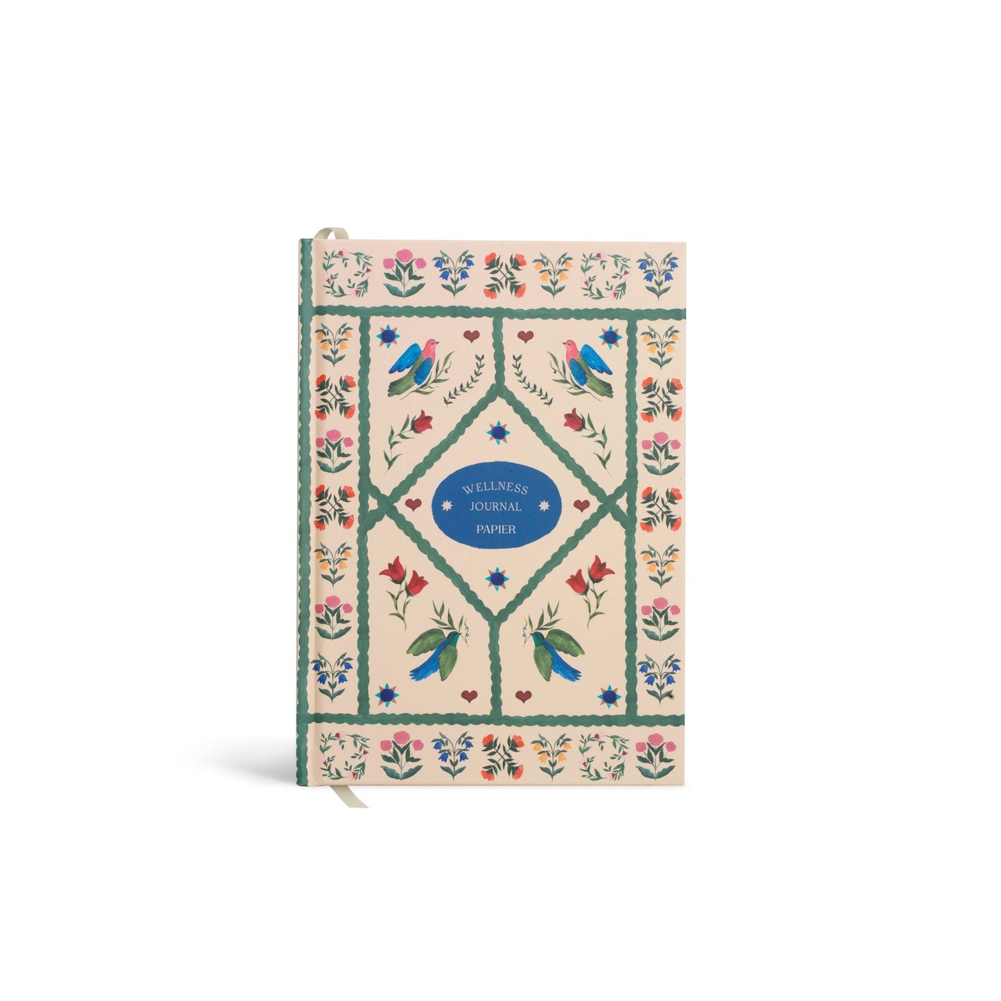 Guided Wellness Journal — A5 Hardcover (Quilted Daydream) - Dear John