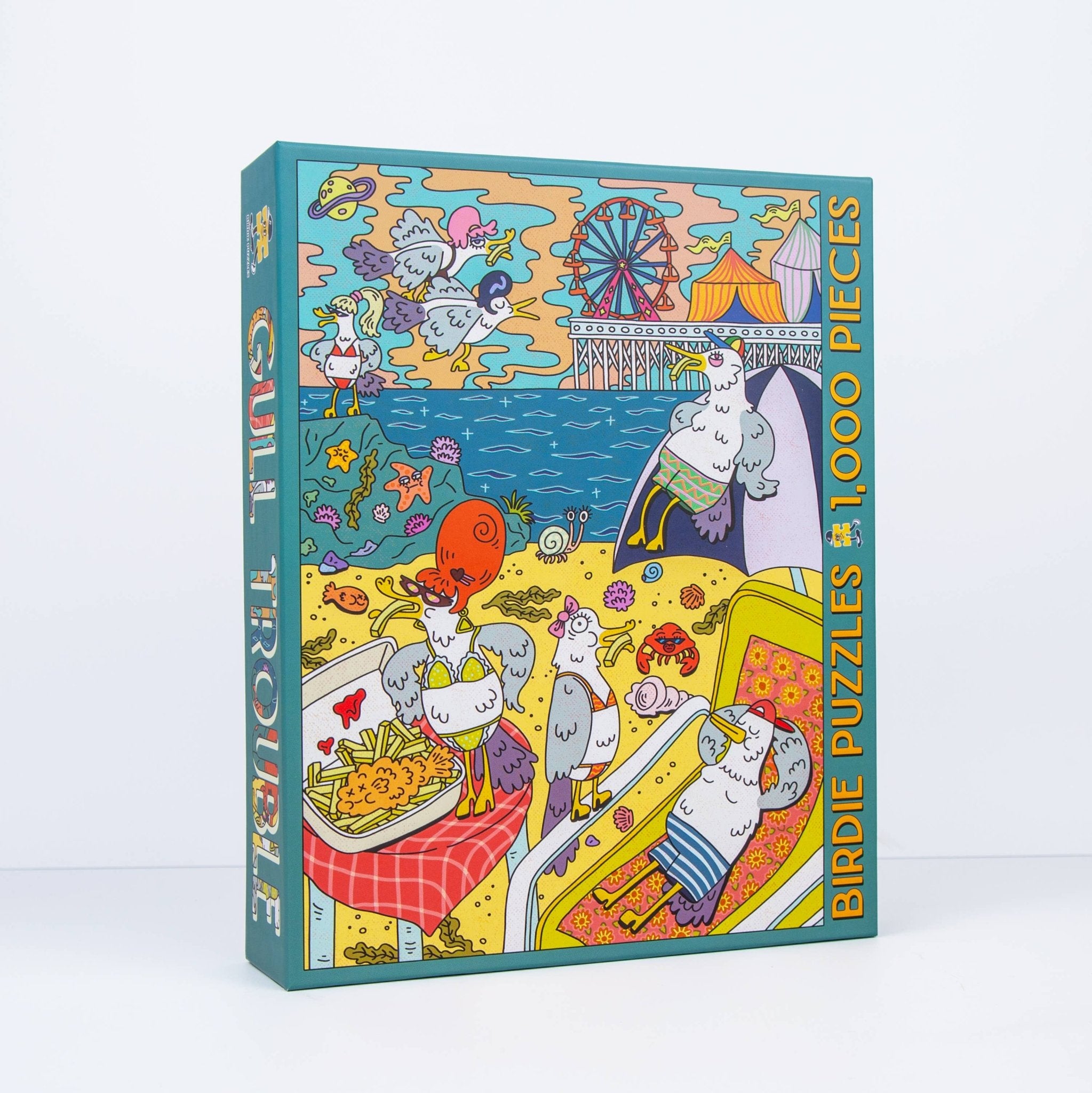 Gull Trouble | 1,000 Piece Puzzle - Dear John