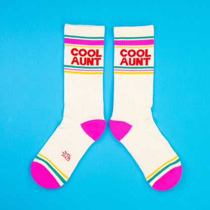 Gumball Poodle - Cool Aunt Gym Crew Socks - Dear John