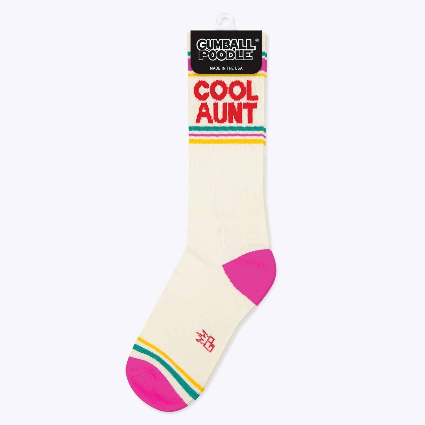 Gumball Poodle - Cool Aunt Gym Crew Socks - Dear John