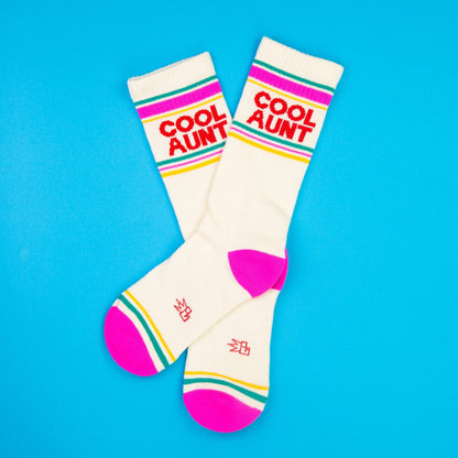 Gumball Poodle - Cool Aunt Gym Crew Socks - Dear John