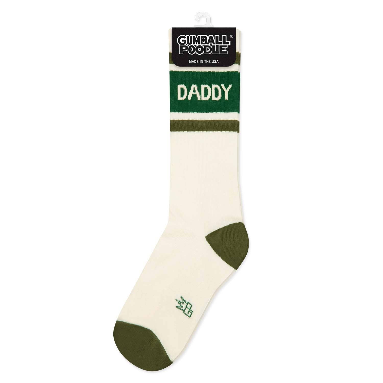 Gumball Poodle - Daddy Gym Crew Socks - Dear John