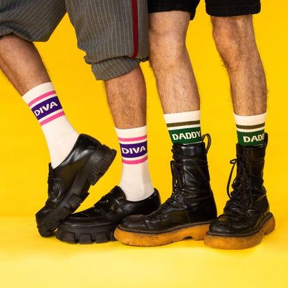 Gumball Poodle - Daddy Gym Crew Socks - Dear John