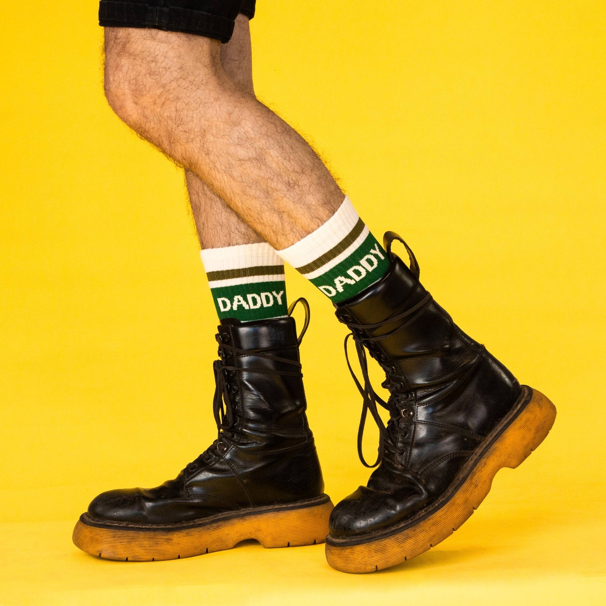 Gumball Poodle - Daddy Gym Crew Socks - Dear John