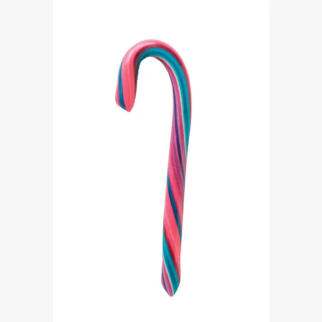 Hand - Spun Jumbo Candy Cane - Tye Dye / Cotton Candy - 1.75oz - Dear John