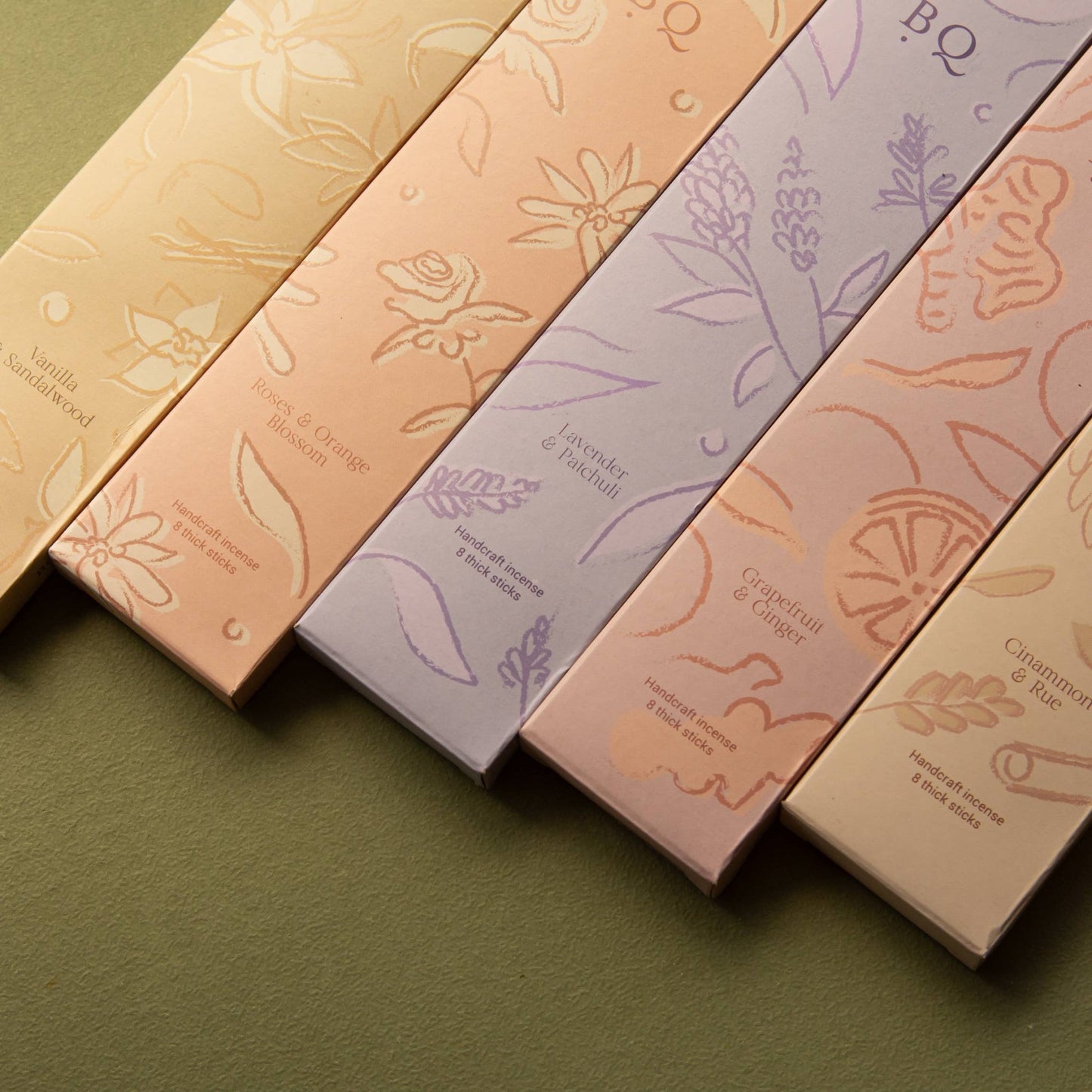 Handcraft Thick Incense Lavender and Patchuli - Dear John
