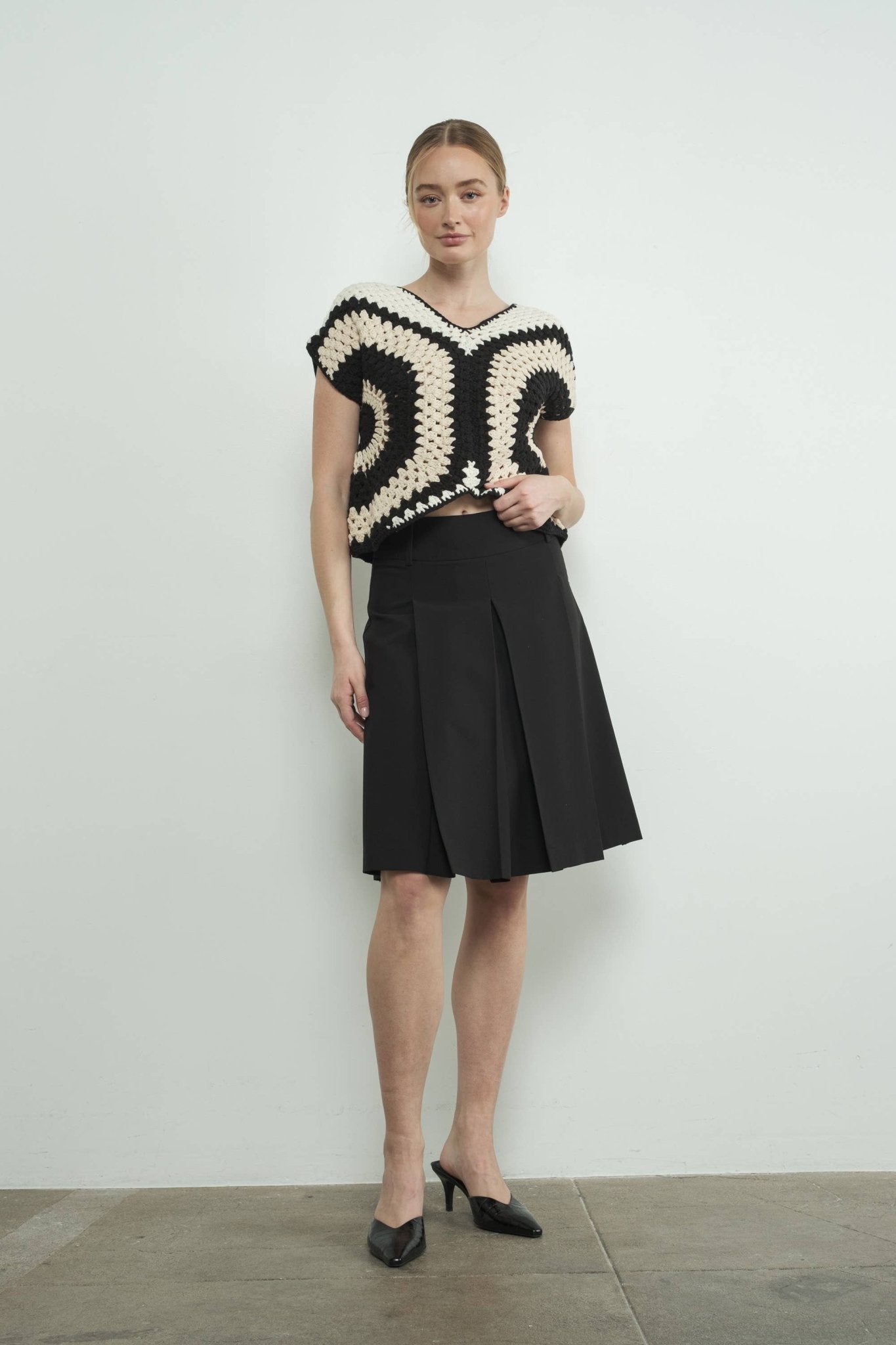 HANDMADE CROCHET SWEATER TOP - Dear John