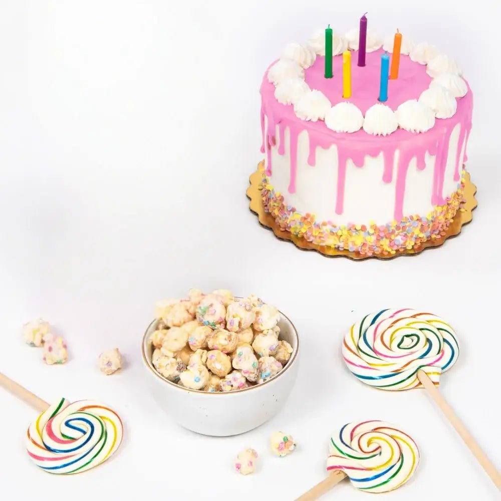 Handmade Lollipop - Birthday Cake - 1 oz - Dear John