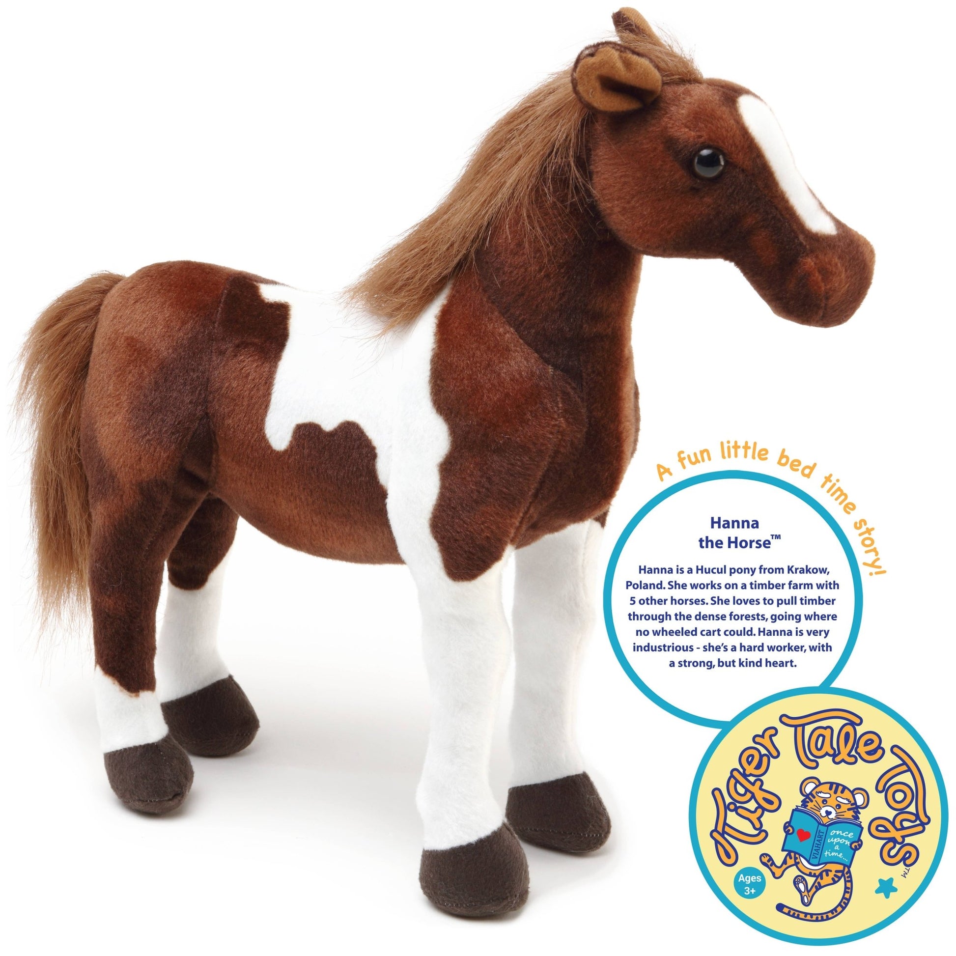 Hanna The Horse | 16 Inch Stuffed Animal Plush - Dear John