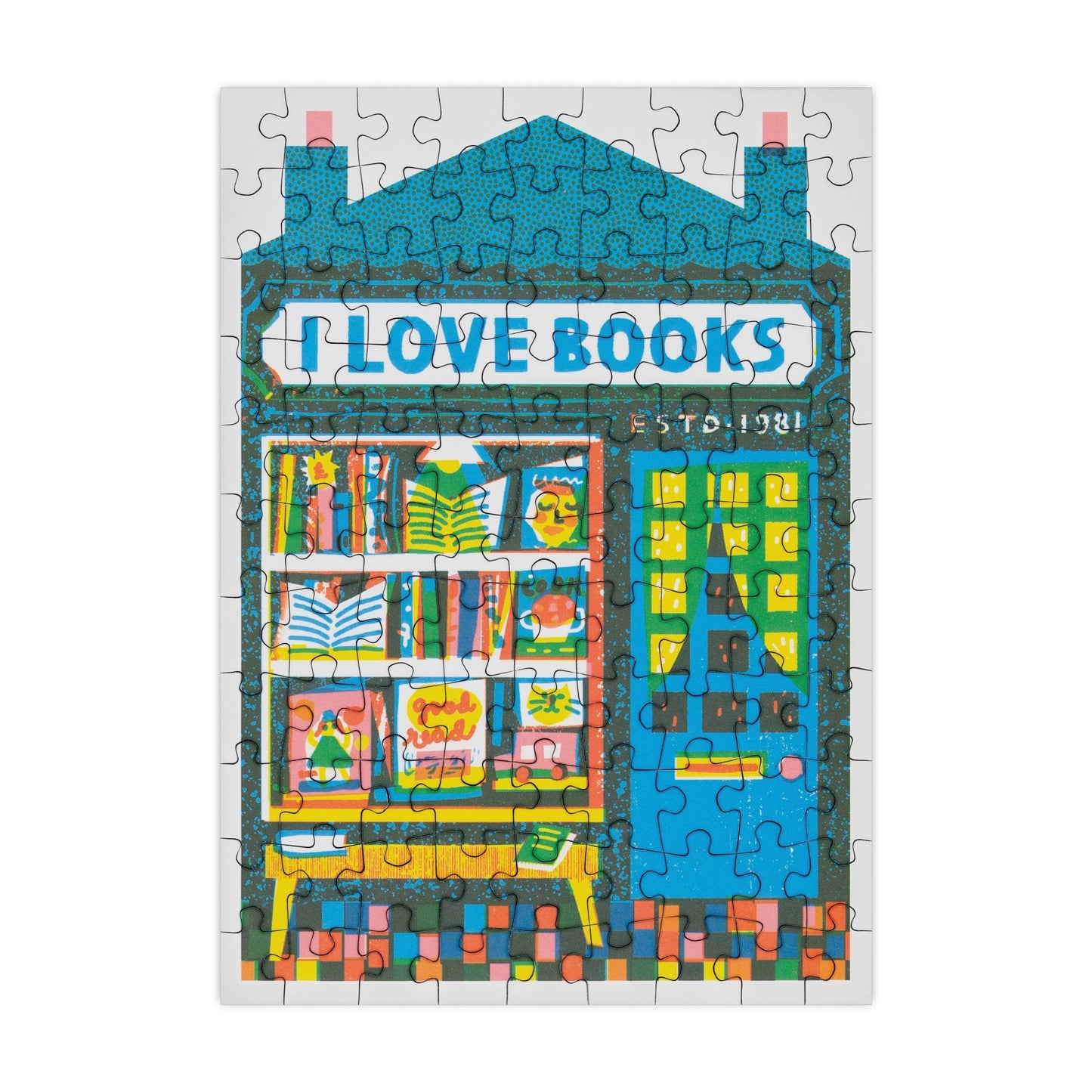 Happily Puzzles - Book Shop - 99 Piece Mini Jigsaw Puzzle - Dear John