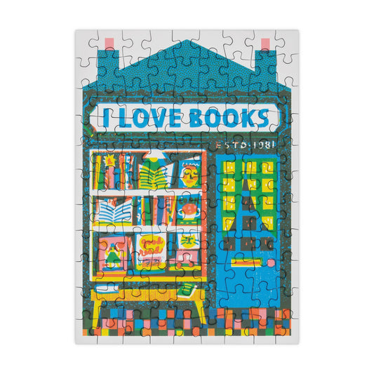Happily Puzzles - Book Shop - 99 Piece Mini Jigsaw Puzzle - Dear John