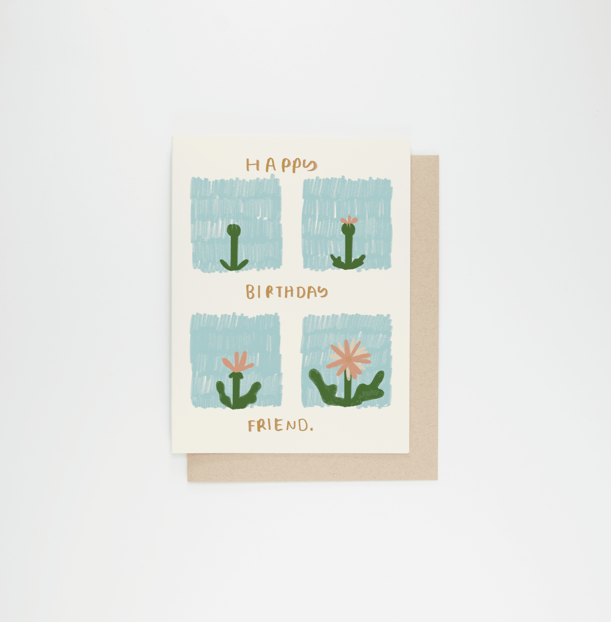 Happy Birthday Friend Card - Dear John