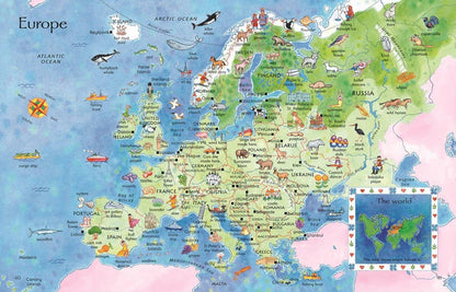 HarperCollins - Children's Picture Atlas: Usborne - Dear John