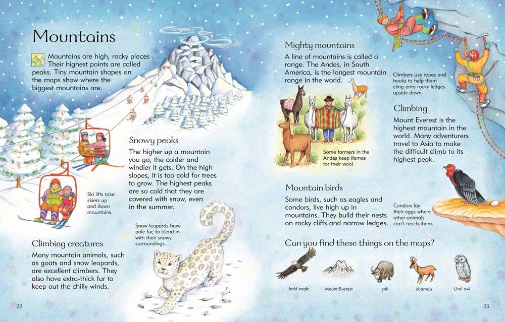 HarperCollins - Children's Picture Atlas: Usborne - Dear John