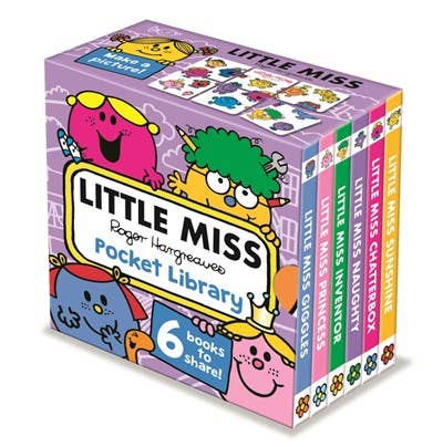 HarperCollins - Little Miss: Pocket Library board book : Roger Hargreaves - Dear John
