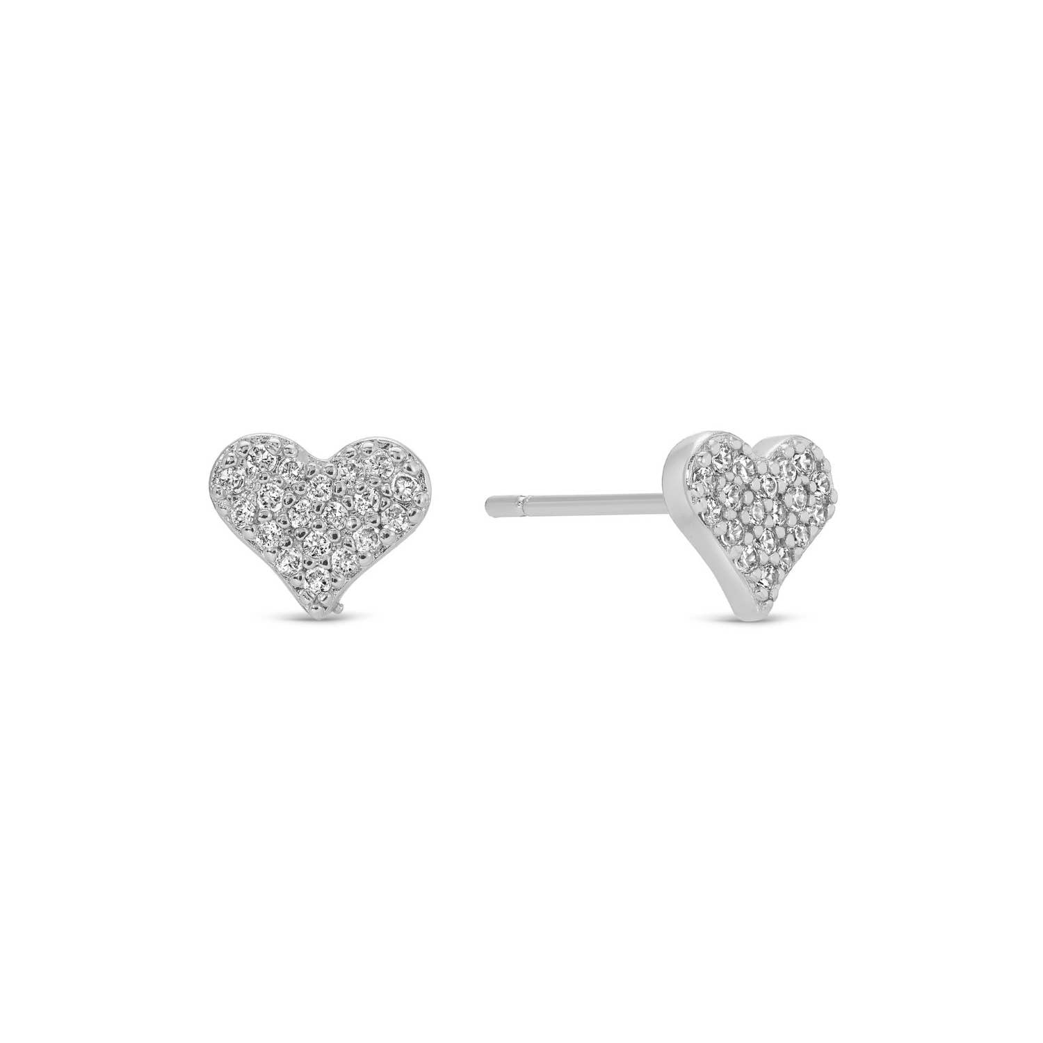 Heart Velvet Stud Gift Set - Dear John