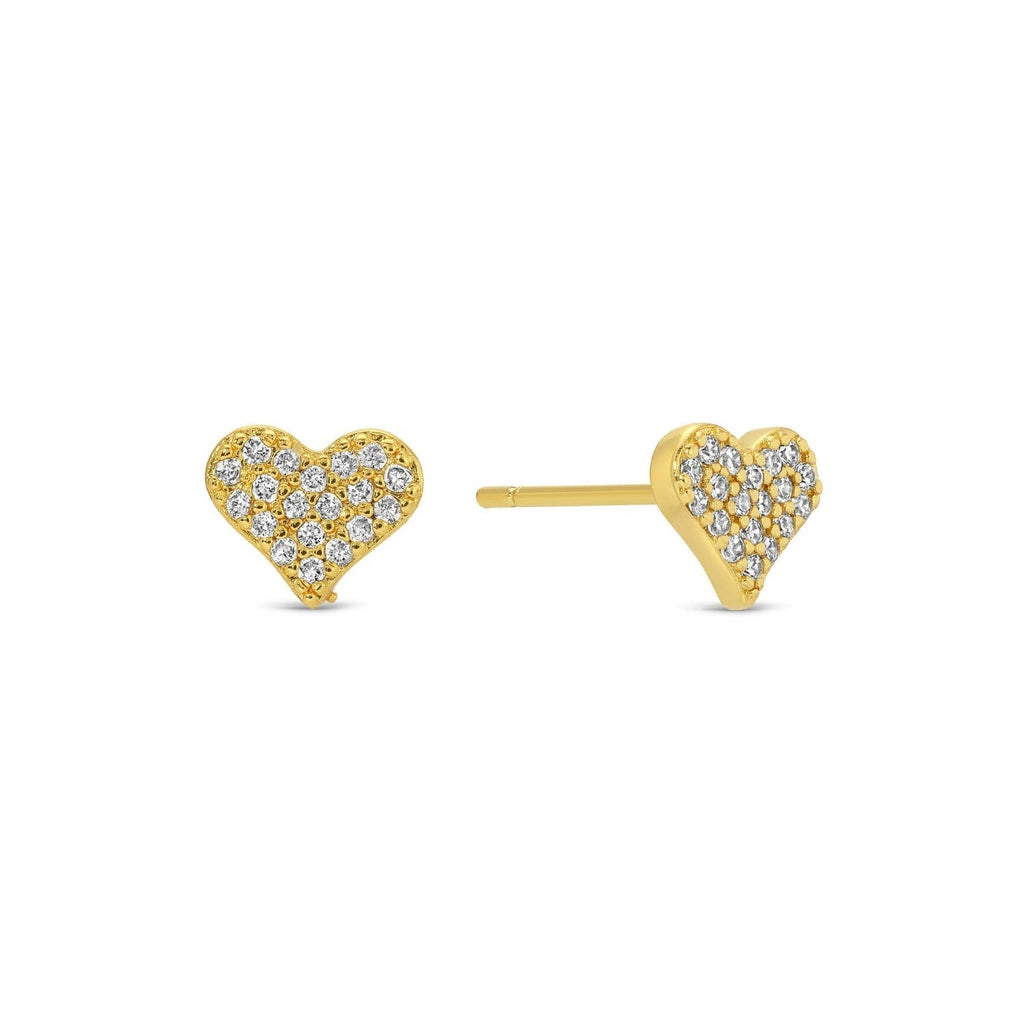 Heart Velvet Stud Gift Set - Dear John
