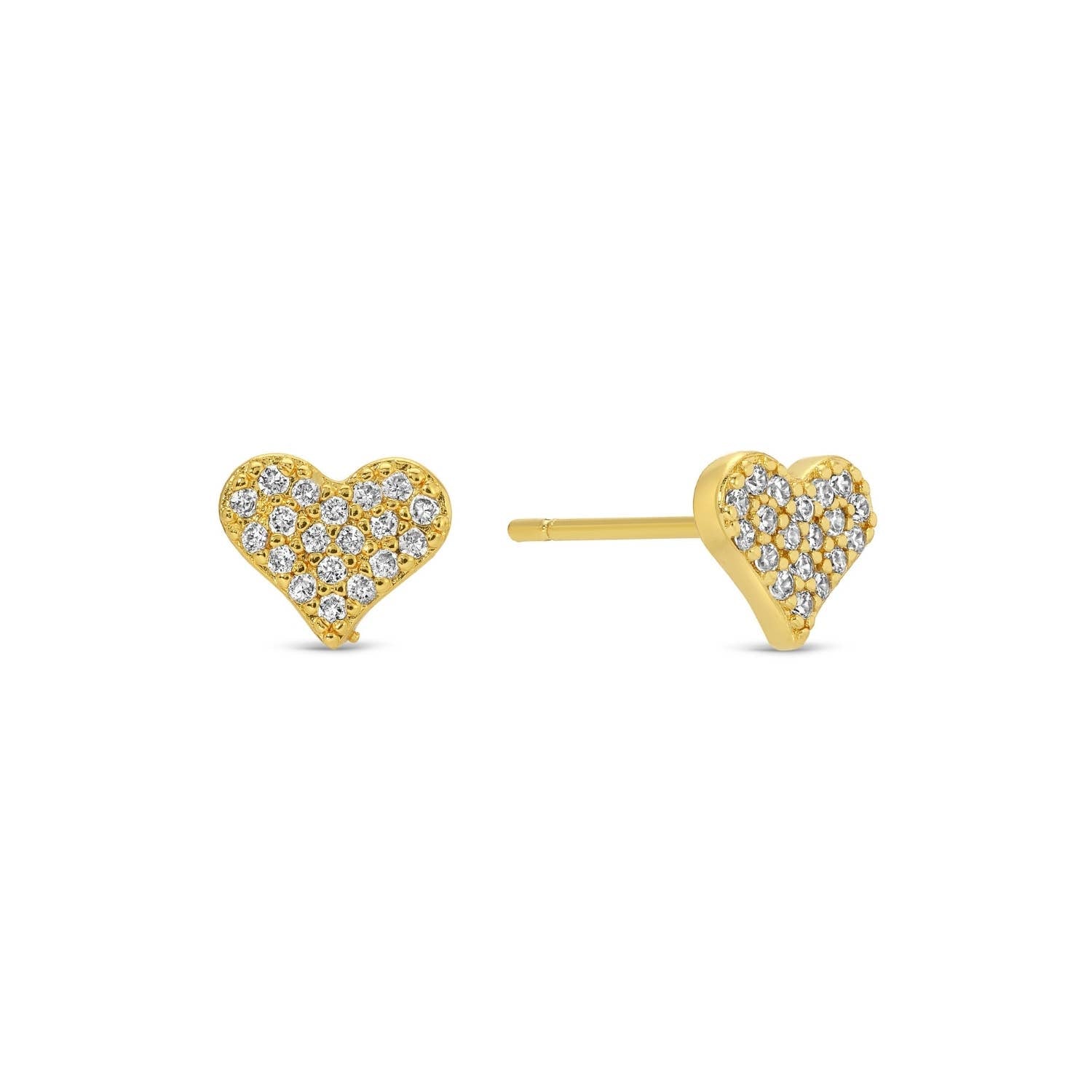 Heart Velvet Stud Gift Set - Dear John