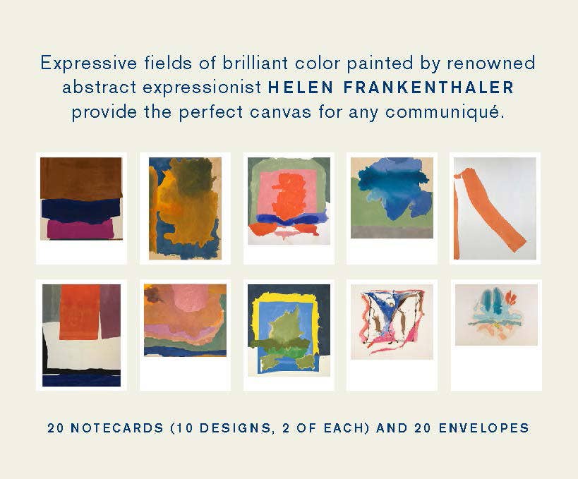 Helen Frankenthaler Notes - Dear John