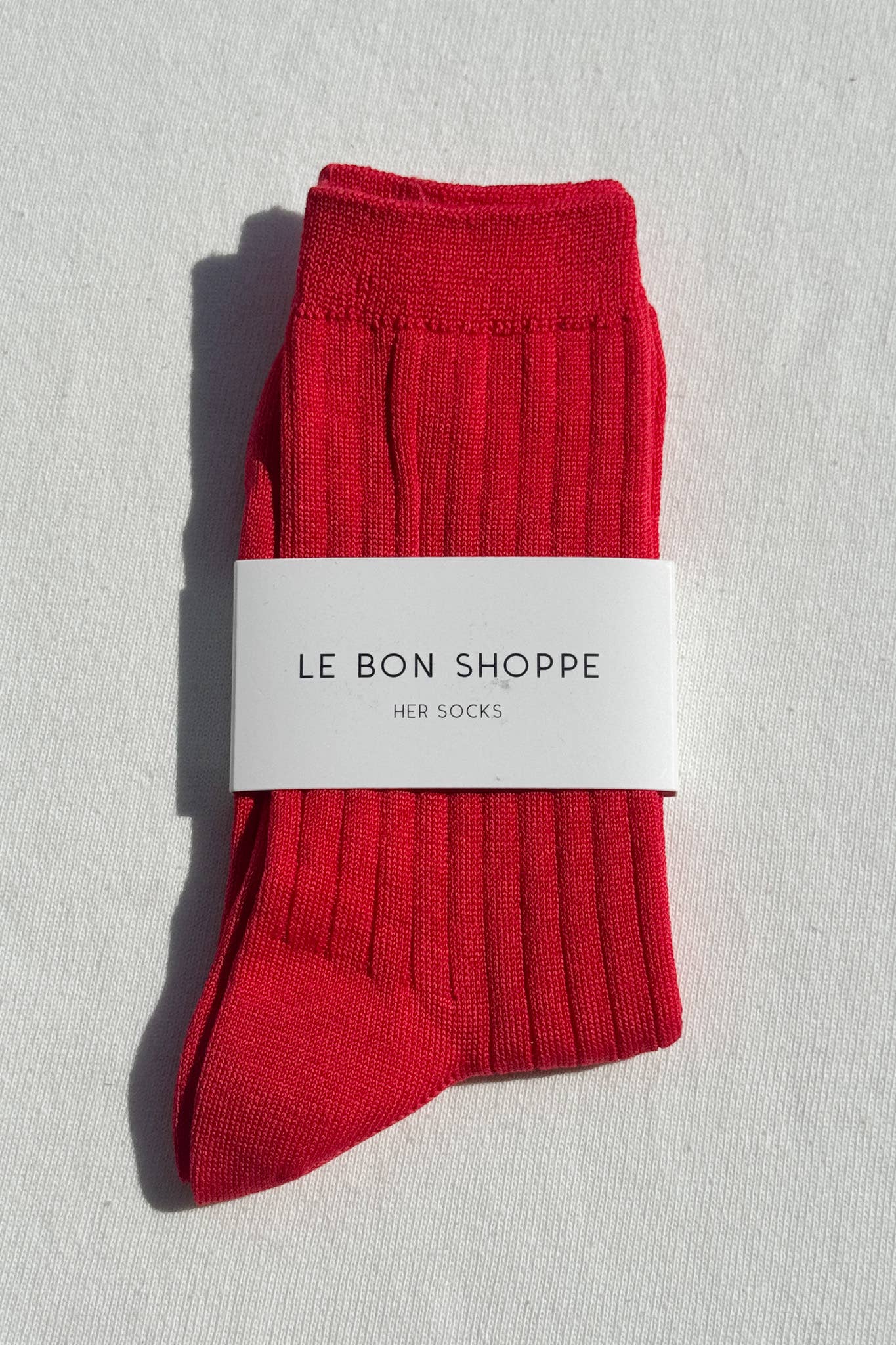 Her Socks - Mercerized Combed Cotton Rib - Dear John