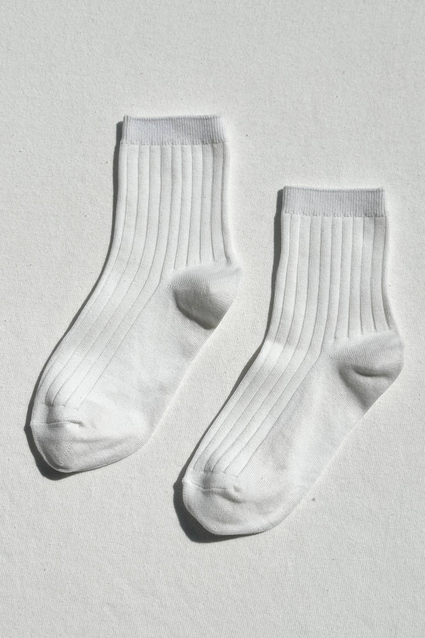 Her Socks - Mercerized Combed Cotton Rib - Dear John