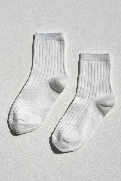 Her Socks - Mercerized Combed Cotton Rib - Dear John