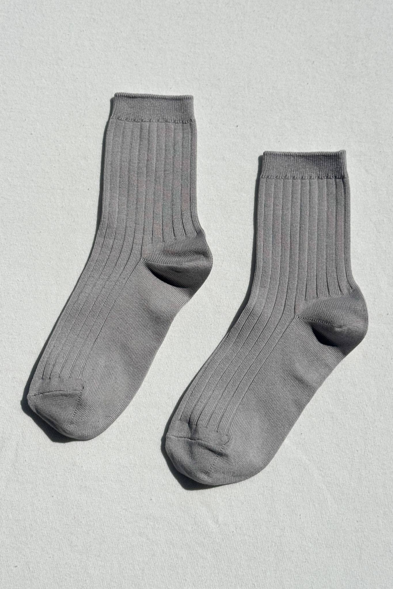 Her Socks - Mercerized Combed Cotton Rib - Dear John