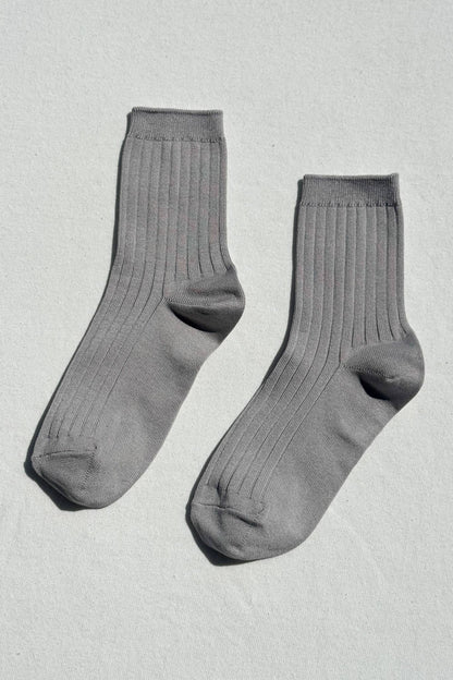 Her Socks - Mercerized Combed Cotton Rib - Dear John