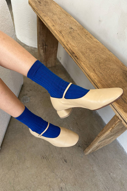 Her Socks - Mercerized Combed Cotton Rib - Dear John