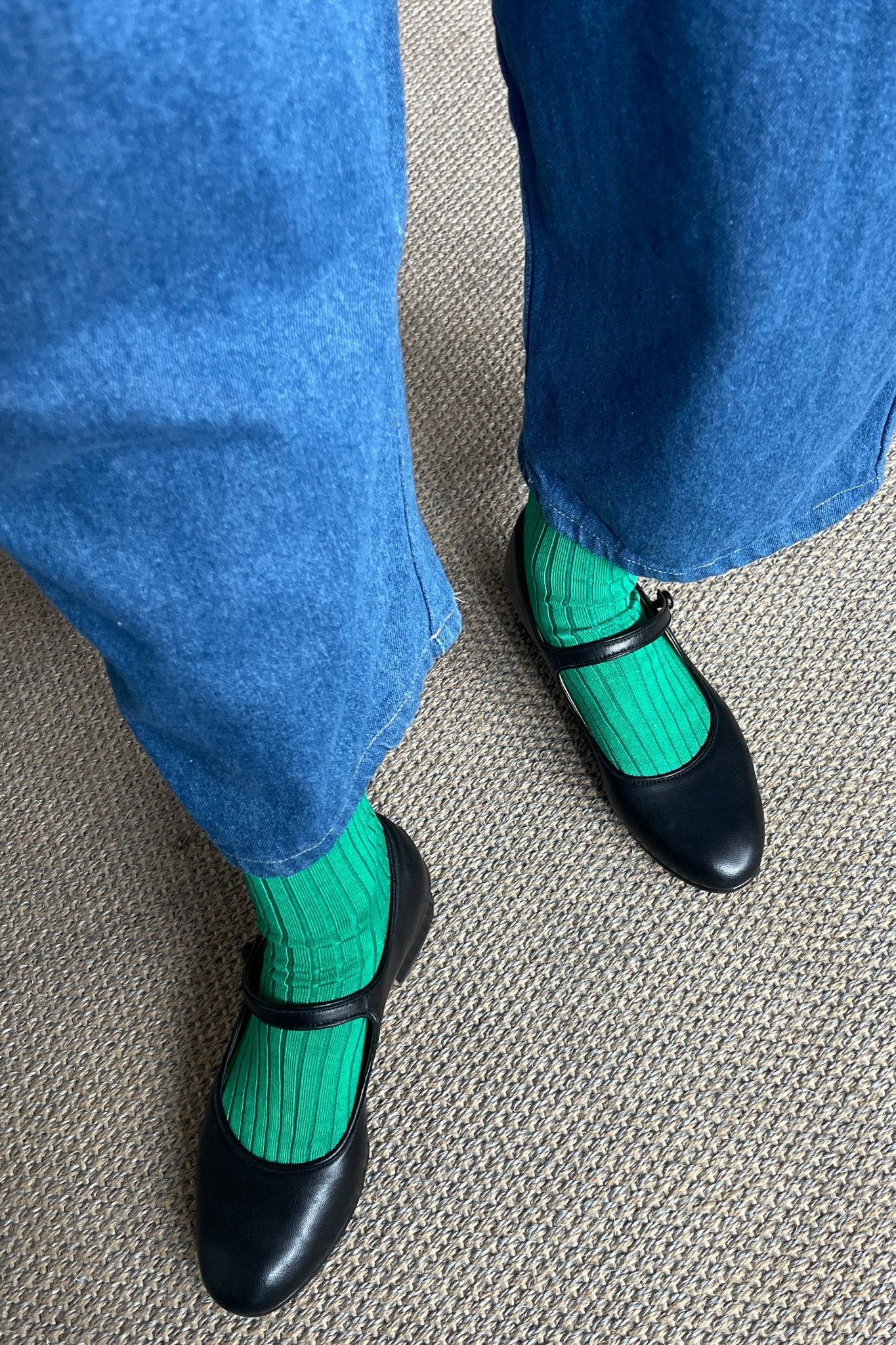 Her Socks - Mercerized Combed Cotton Rib - Dear John