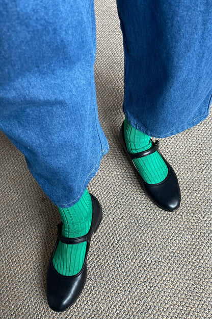 Her Socks - Mercerized Combed Cotton Rib - Dear John