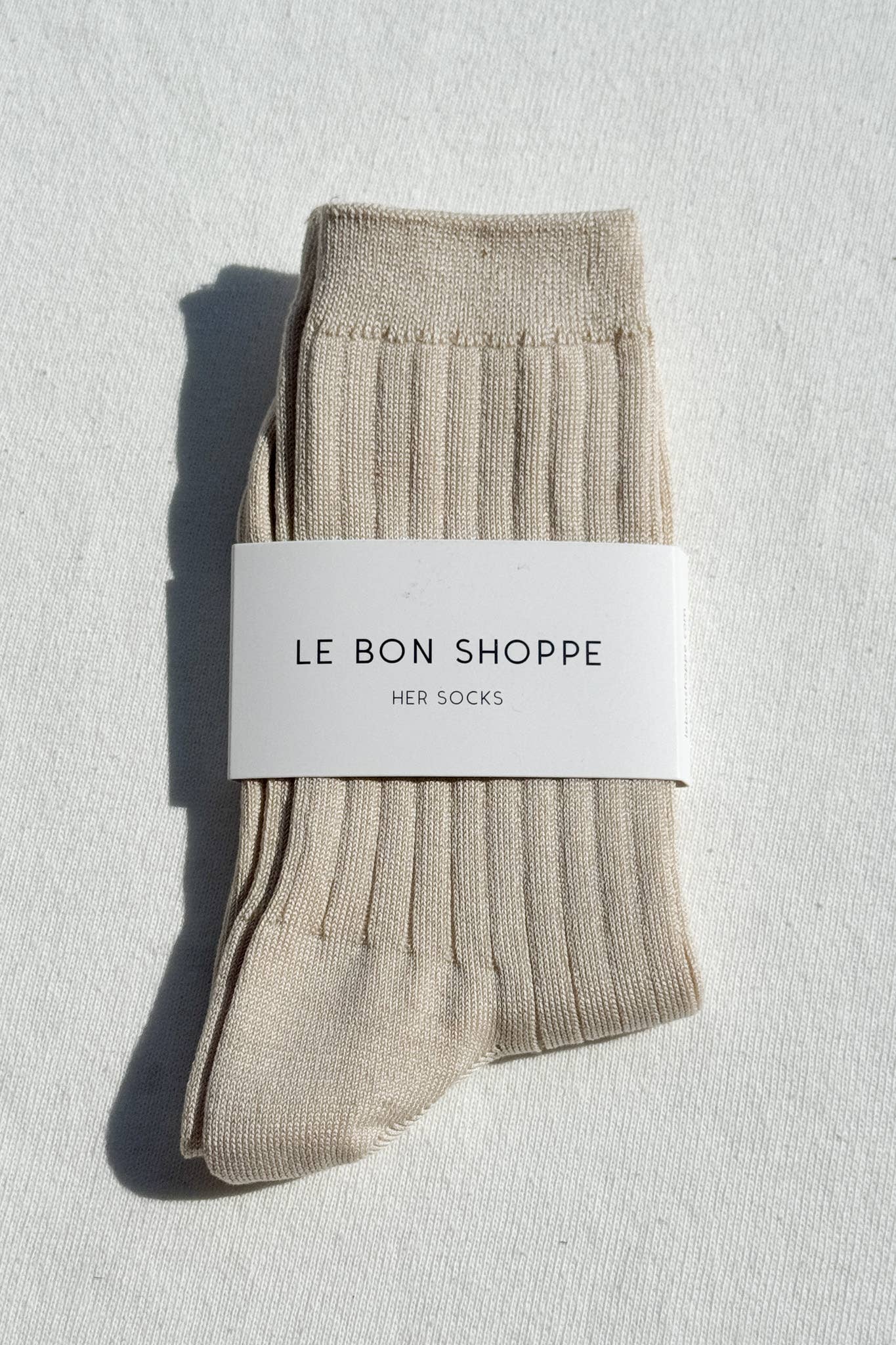 Her Socks - Mercerized Combed Cotton Rib - Dear John