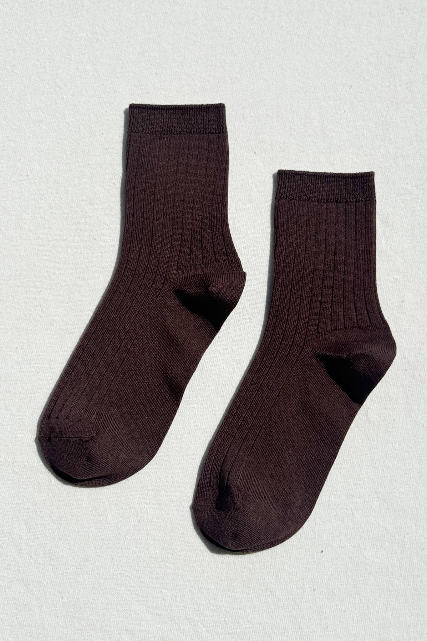 Her Socks - Mercerized Combed Cotton Rib - Dear John