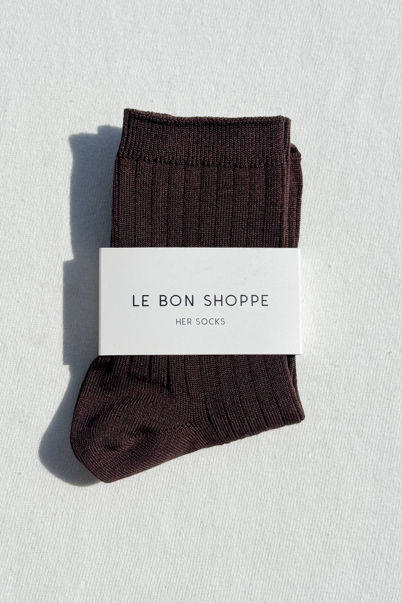 Her Socks - Mercerized Combed Cotton Rib - Dear John