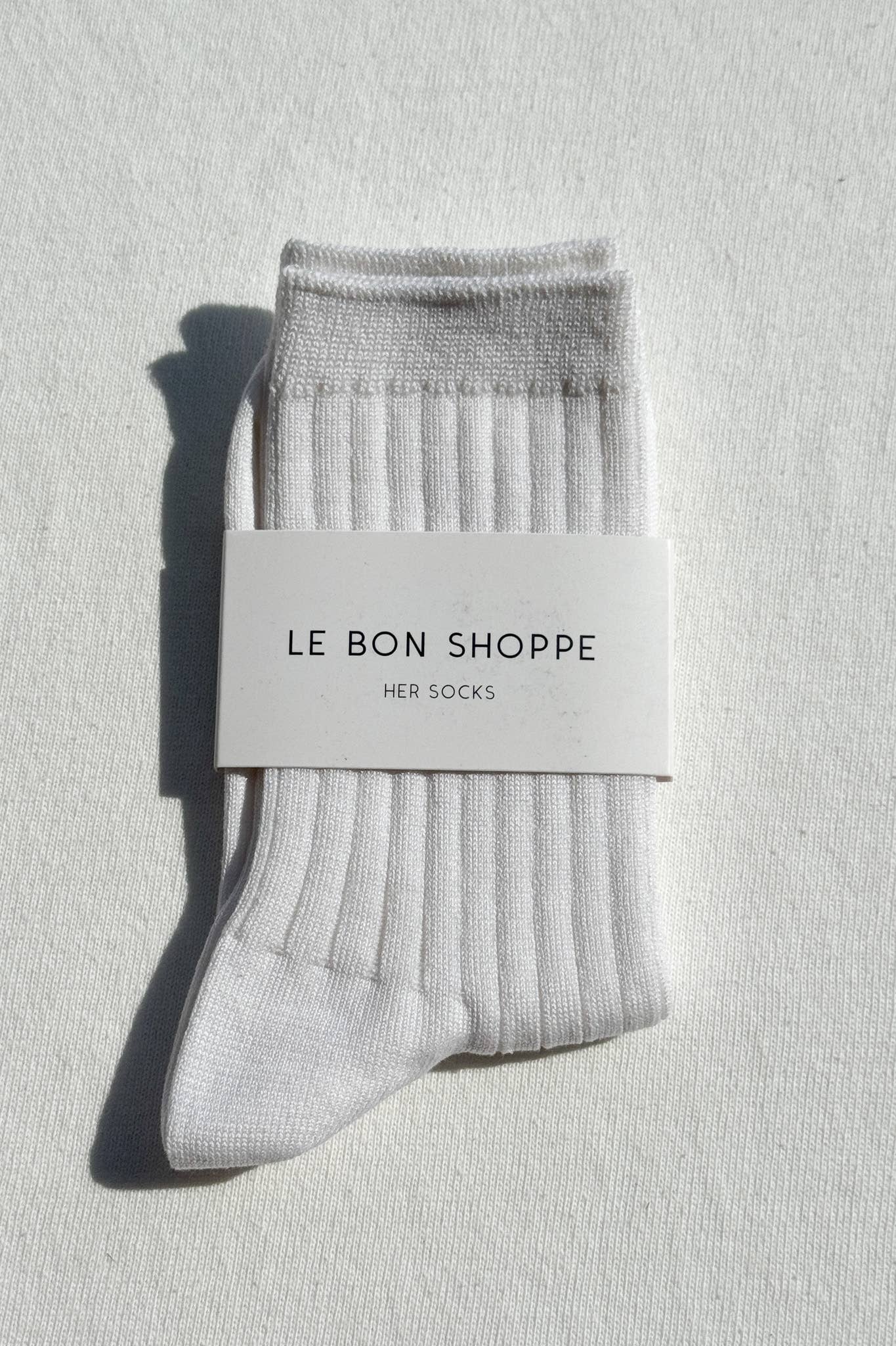 Her Socks - Mercerized Combed Cotton Rib - Dear John